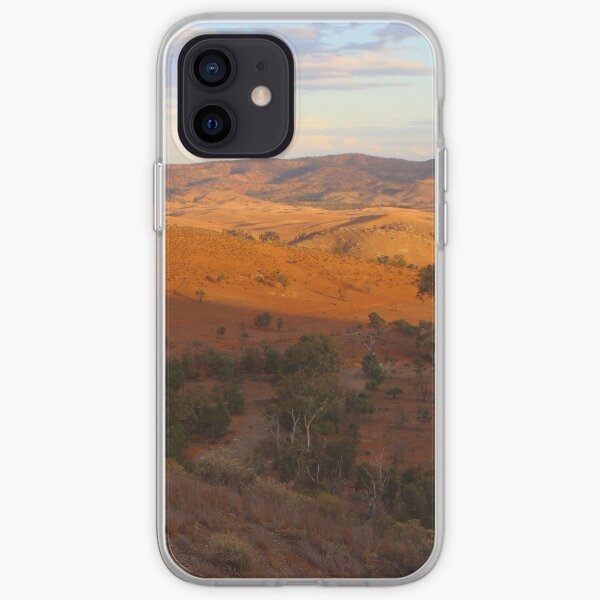 Sunset, Bendleby Ranges, Australia iPhone Soft Case