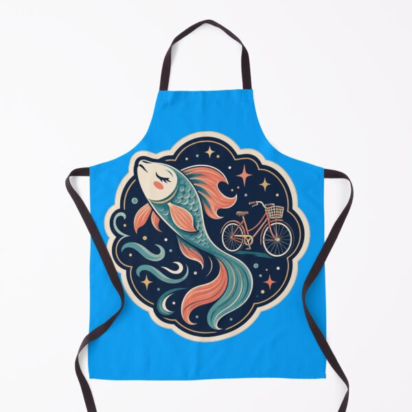 Item preview, Symbolic Feminist Fish and Bicycle Design designed and sold by ArtsyExplorer.