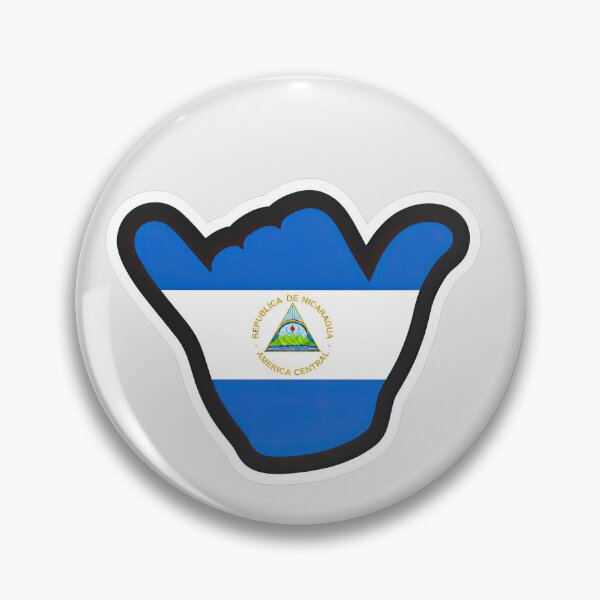 Item preview, Nicaragua Shaka Flag designed and sold by ShakaLife.org.