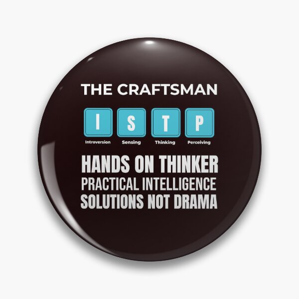 Item preview, ISTP (THE CRAFTSMAN) | MBTI PERSONALITY SERIES — PERIODIC TABLE EDITION designed and sold by WitLounge.