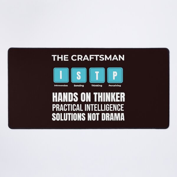 Item preview, ISTP (THE CRAFTSMAN) | MBTI PERSONALITY SERIES — PERIODIC TABLE EDITION designed and sold by WitLounge.