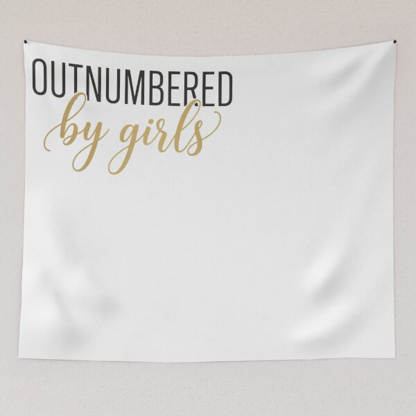 Item preview, Outnumbered By Girls Dad Life Funny Father designed and sold by JMDesignHub.