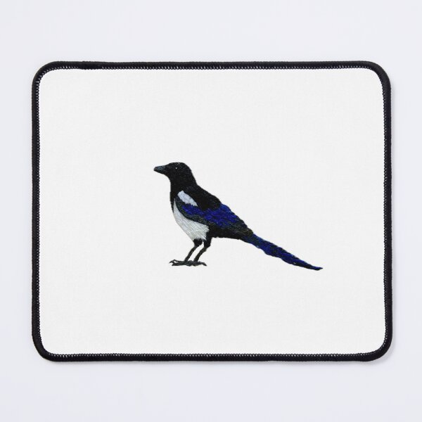 Item preview, Magpie hand-embroidered designed and sold by Alsa-Hand Embroidery.