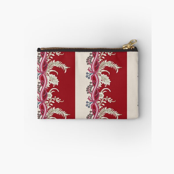 Item preview, Elegant Red Floral Border Pattern designed and sold by Khatumeye.