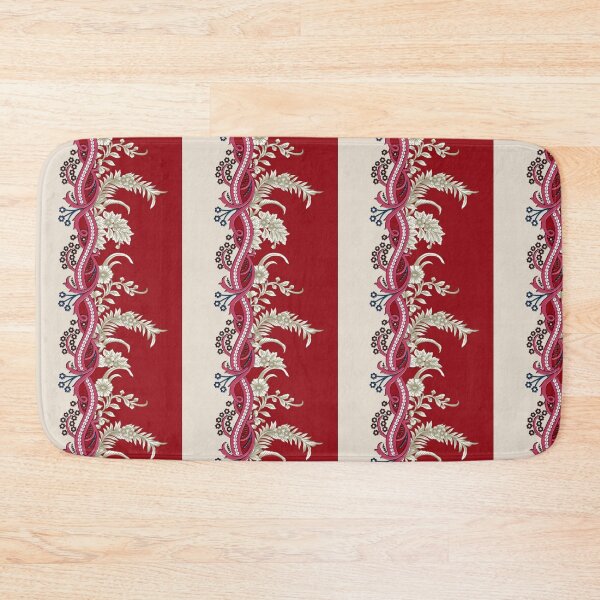 Item preview, Elegant Red Floral Border Pattern designed and sold by Khatumeye.