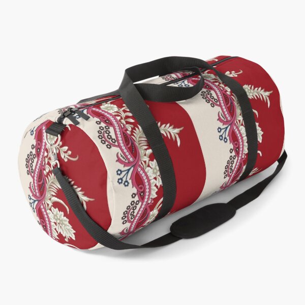 Item preview, Elegant Red Floral Border Pattern designed and sold by Khatumeye.