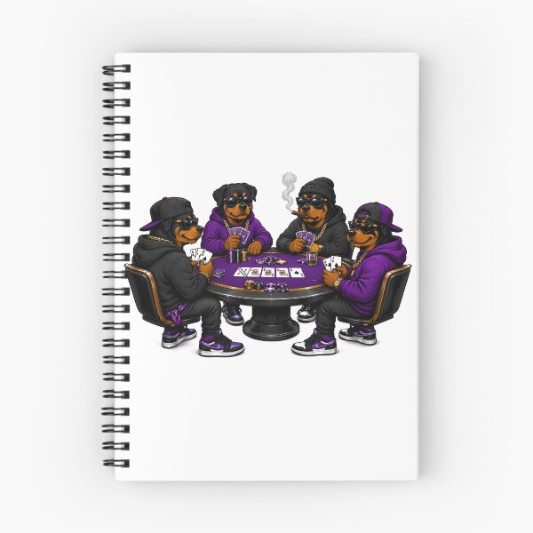 Item preview, Dawgs Poker designed and sold by TopBananaInk - Digital & Print Design.