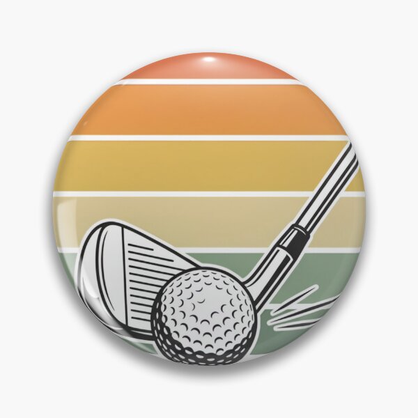 Item preview, Hit The Dang Ball Retro Golf Player Golfer Design designed and sold by JMDesignHub.