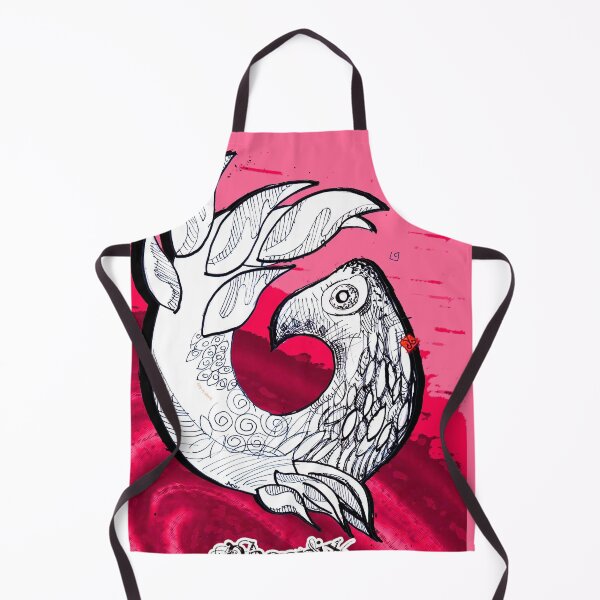 Item preview, Art Nouveau Phoenix (Phoenyx) Fantastic Fire Bird (Drawing by ACCI) designed and sold by VanyssaGraphics.