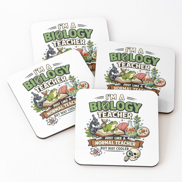 Item preview, Biology Teacher – Way Cooler Than a Normal Teacher  designed and sold by SidTastic .
