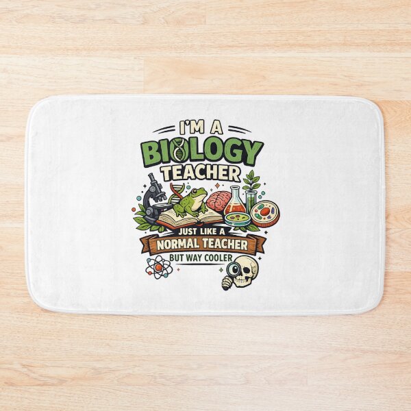 Item preview, Biology Teacher – Way Cooler Than a Normal Teacher  designed and sold by SidTastic .