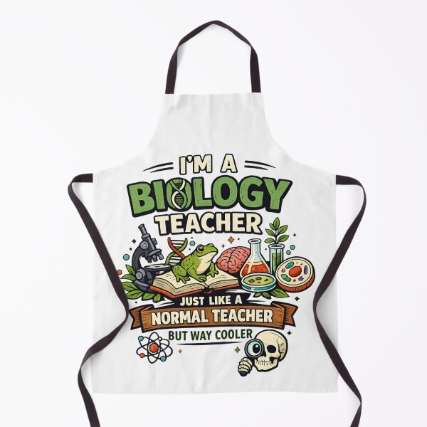 Item preview, Biology Teacher – Way Cooler Than a Normal Teacher  designed and sold by SidTastic .