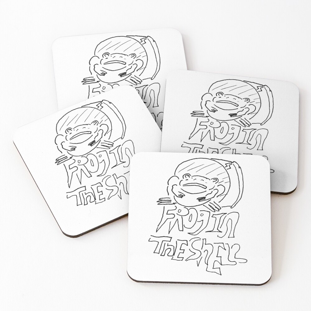 Item preview, Coasters (Set of 4) designed and sold by CyborgCowboy.