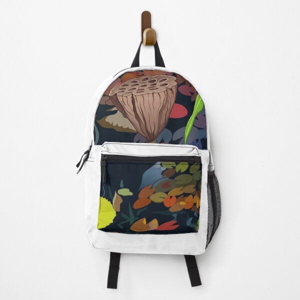 Item preview, Stylized Lotus Pod and Lily Pads Vector Art designed and sold by Apex_Visuals.
