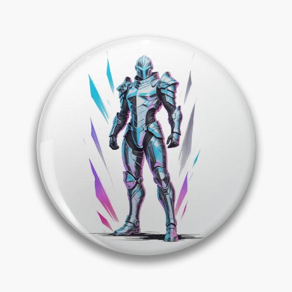 Item preview, Cyber Knight - Y2K Vector designed and sold by Dhenin Studio.
