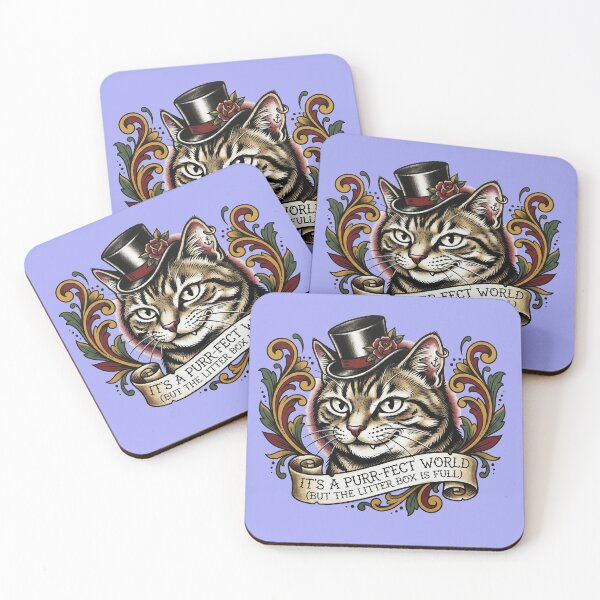 Item preview, Purr-fect World designed and sold by graficsfx.