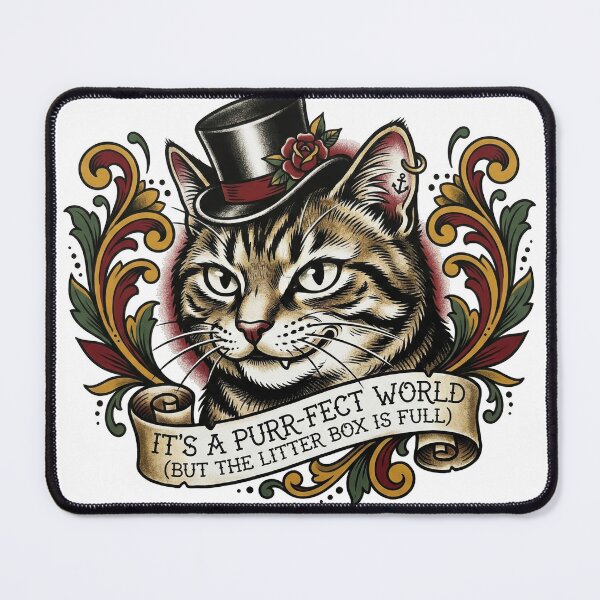 Item preview, Purr-fect World designed and sold by graficsfx.