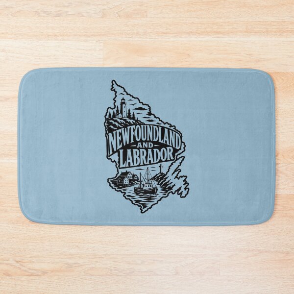 Item preview, Newfoundland and Labrador Canada Maritime Canadian Coast Silhouette designed and sold by meganohm.