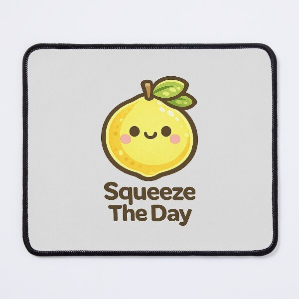 Item preview, Cute Lemon Character — Squeeze The Day designed and sold by DreamMachine69.