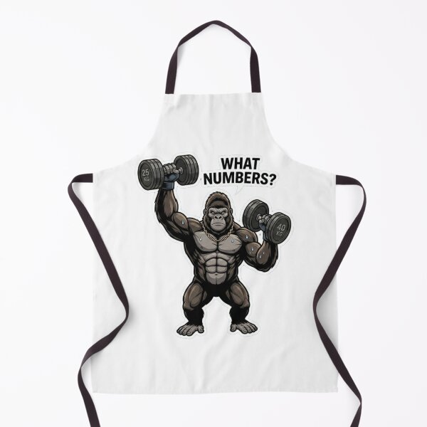 Item preview, Gorilla Gym Workout Funny Weightlifting Quote designed and sold by JeevanStickers.