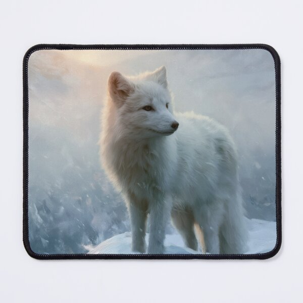 Item preview, Arctic Fox in Winter Light designed and sold by NordicDreams.