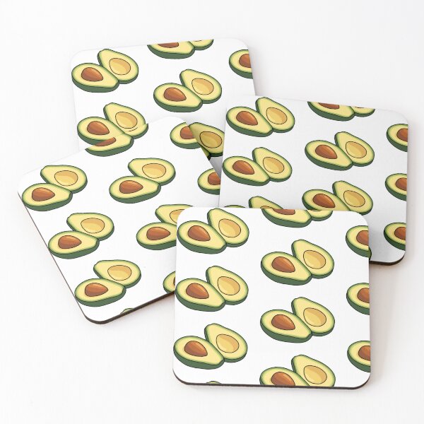 Item preview, Simple Avocado Slice Graphic Design designed and sold by ratihms.art.