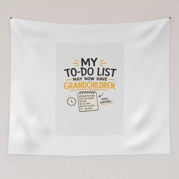 Item preview, My To-Do List May Now Have Grandchildren designed and sold by Anetta86.