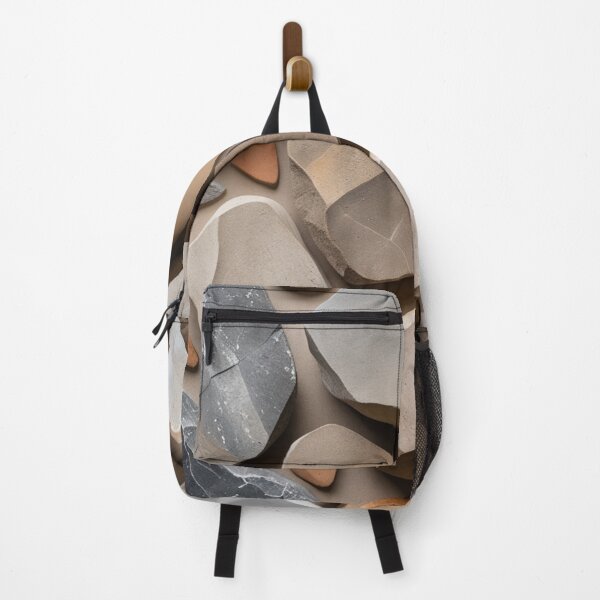 Item preview, Organic Matte Stones Terracotta Accents Poster designed and sold by EnmarcArt.