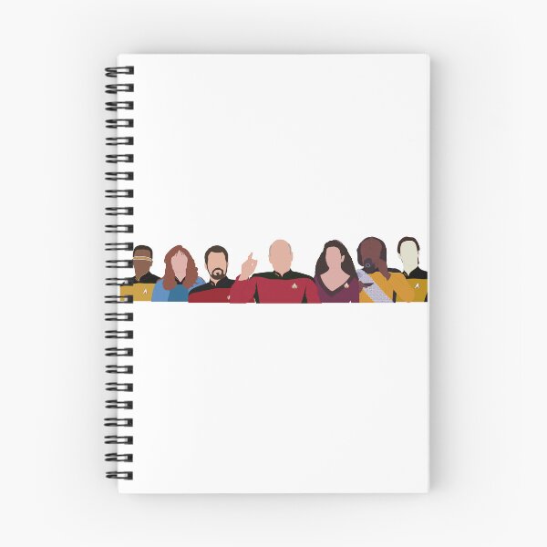 Item preview, Crew of the USS Enterprise-D Faceless Art designed and sold by RoseDesigns05.