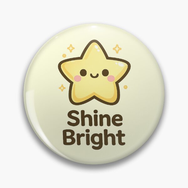 Item preview, Cute Smiling Star — Shine Bright designed and sold by DreamMachine69.