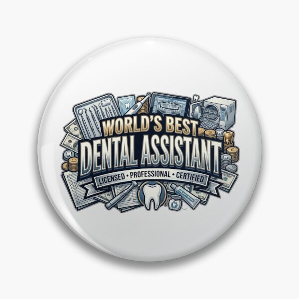 Item preview, World's Best Dental Assistant Professional designed and sold by CdnVeteranGraphics .
