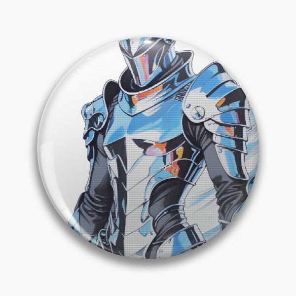 Item preview, Liquid Chrome Knight designed and sold by Dhenin Studio.