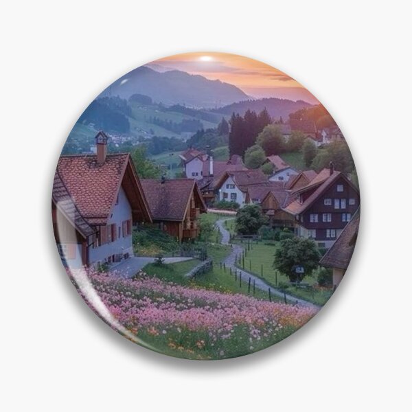 Item preview, Beautiful Swiss Town designed and sold by HardWines.