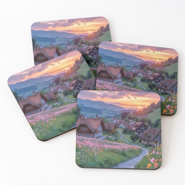 Item preview, Beautiful Swiss Town designed and sold by HardWines.