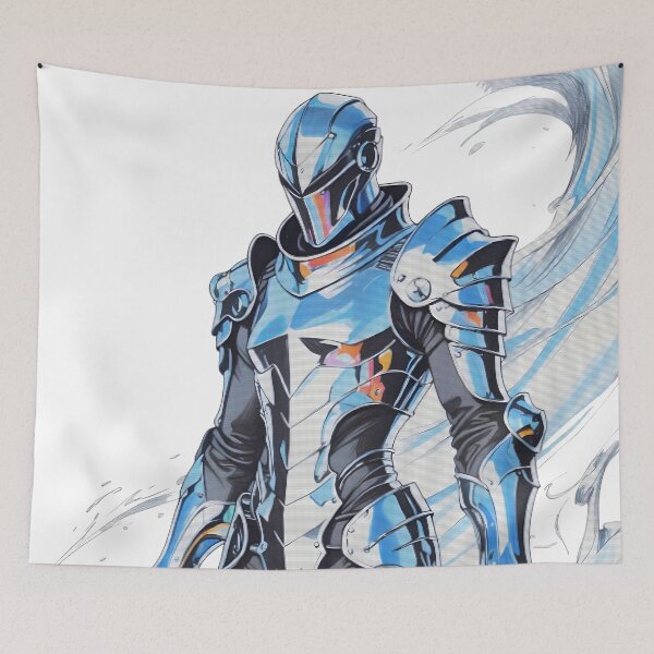 Item preview, Liquid Chrome Knight designed and sold by Dhenin Studio.