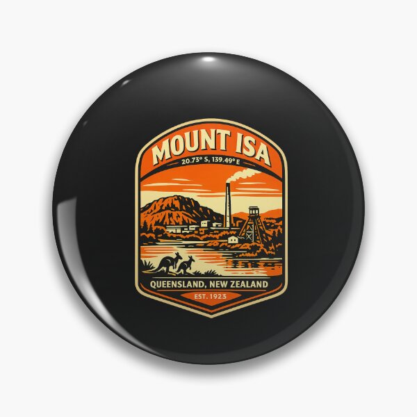 Item preview, Mount Isa New Zealand designed and sold by TulipaGraphics.