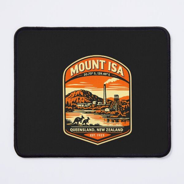 Item preview, Mount Isa New Zealand designed and sold by TulipaGraphics.