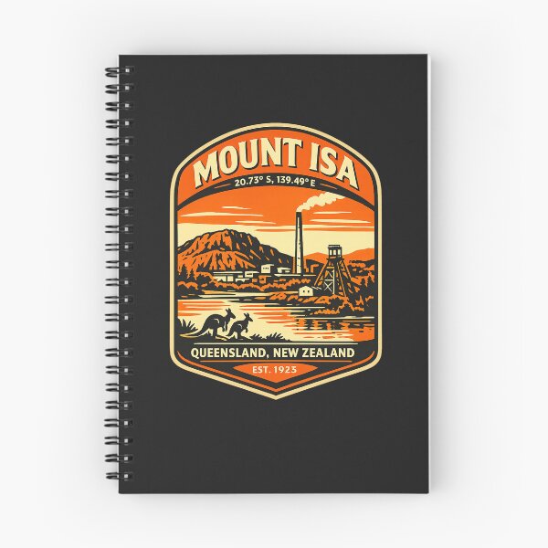 Item preview, Mount Isa New Zealand designed and sold by TulipaGraphics.