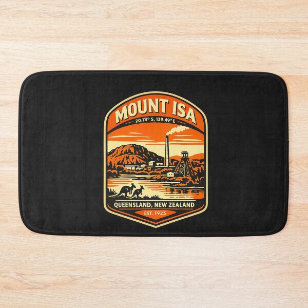 Item preview, Mount Isa New Zealand designed and sold by TulipaGraphics.