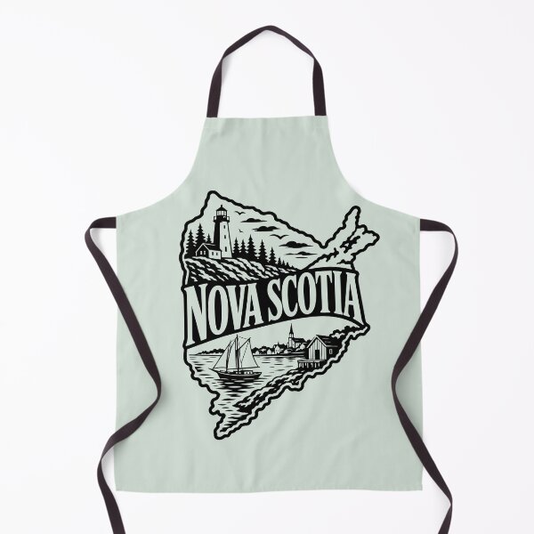 Item preview, Nova Scotia Canada Lighthouse and Atlantic Canadian Coast Silhouette designed and sold by meganohm.