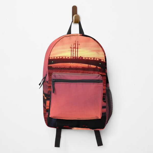 Item preview, Crimson Sunset River Cruise: Dramatic City Skyline designed and sold by Apex_Visuals.