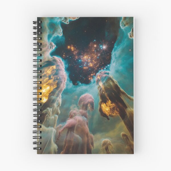 Item preview, Pillars of Creation Art — Vibrant Cosmic Nebula Print, Abstract Galaxy Space Art for Stargazers, Astronomy Lovers & Home Decor designed and sold by OandSDesigns23.