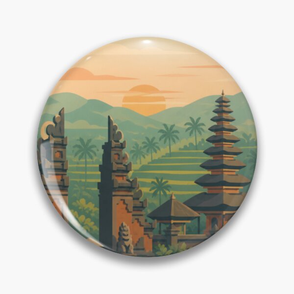 Item preview, Ubud Bali Travel Poster designed and sold by MatthewHeights.