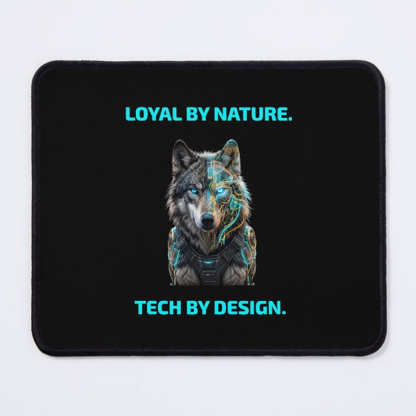 Item preview, Cyber Wolf: Loyal by Nature, Tech by Design designed and sold by Global-Command.