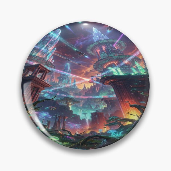 Item preview, Ascension Path – Neon Starborn Realm designed and sold by RavenCrow444.
