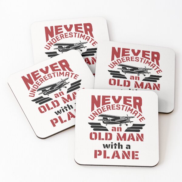 Item preview, Never Underestimate An Old Man with a Plane designed and sold by jaygo.
