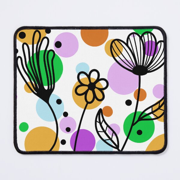 Item preview, Colorful Geometric Floral Boho Abstract designed and sold by Sartoris Art.