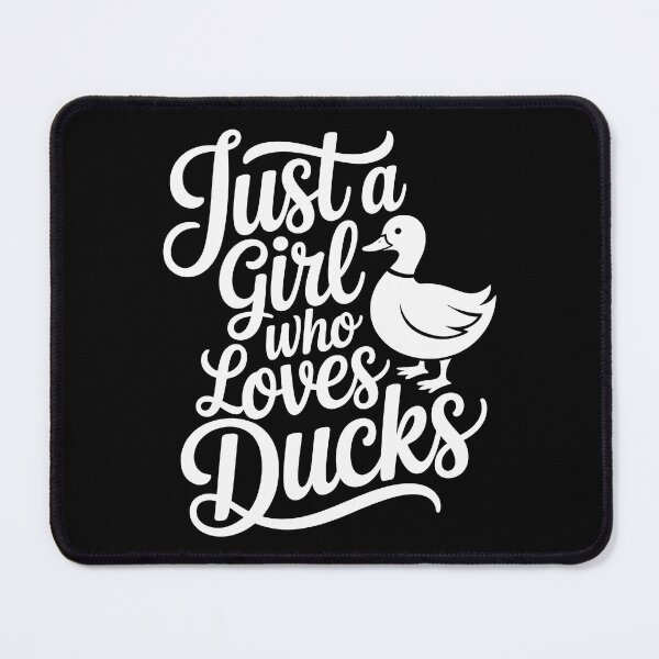 Item preview, Just a Girl Who Loves Ducks designed and sold by jkrphoto.