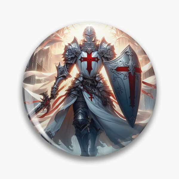 Item preview, Holy Warrior Paladin designed and sold by GalleryBrisArt.