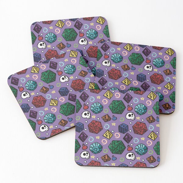 Item preview, Roll them dice! Purple versiom designed and sold by Fatdragon folklore .
